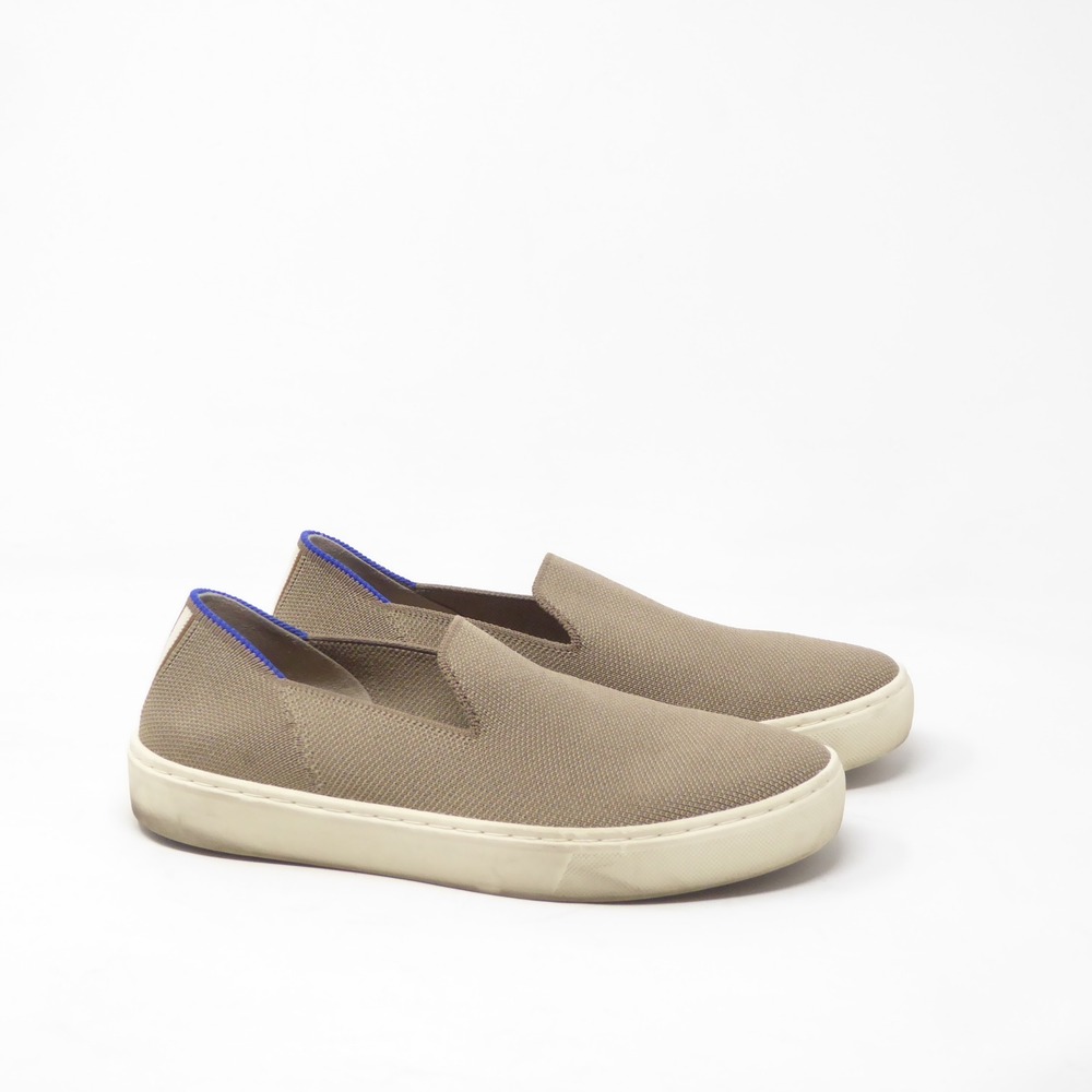 Rothy's Womens Slip On Sneaker Shoes Sand Tan Beige Knit Size 6